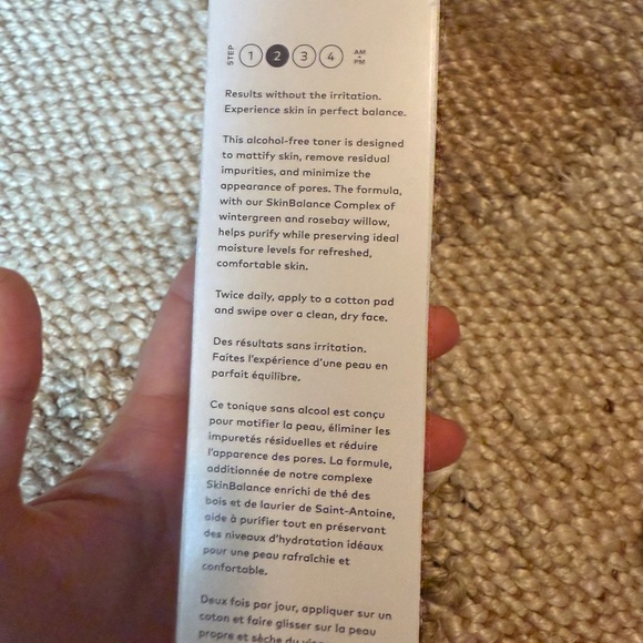 Brand new Beautycounter Countercontrol Instant Matte Toner lactic acid AHA - Picture 5 of 7